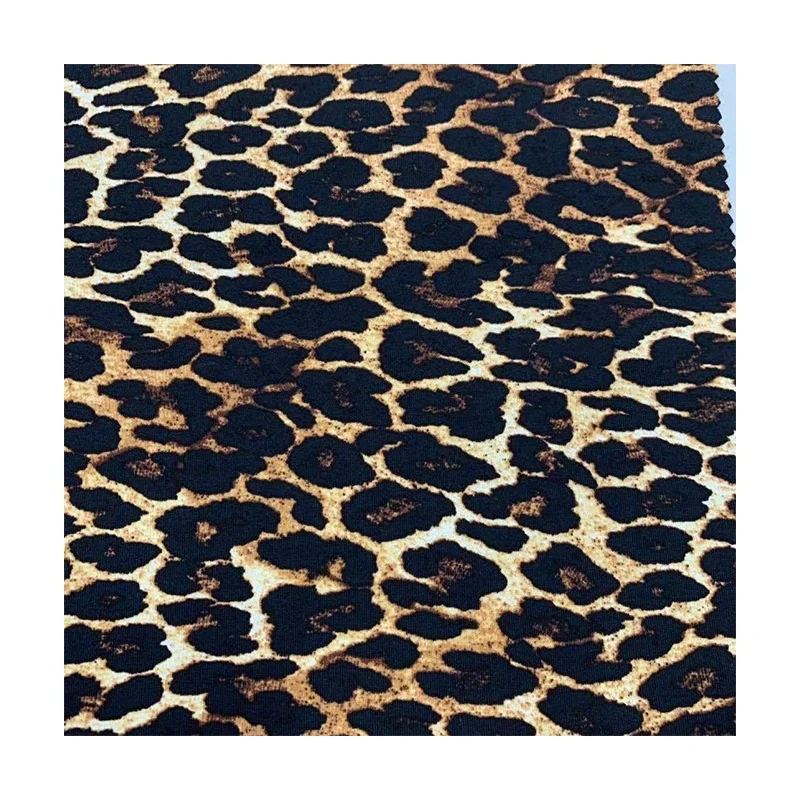 ready to ship stretch breathable polyamide spandex knit quick dry swimwear underwear print  fabric for sportswear