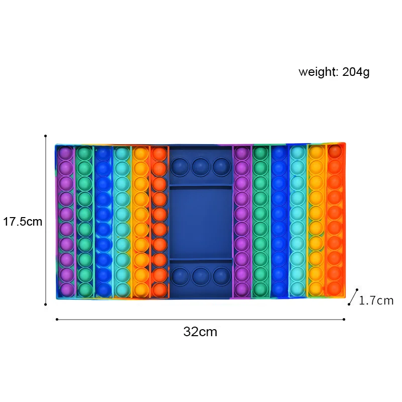 2022 Wholesale Checkerboard poppers game popet puppet children fidget sensory squeeze other hobbies educational toys with dices