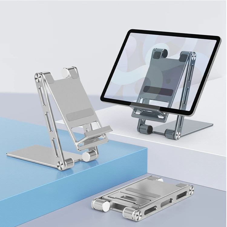 Portable Foldable Tablet Stand Mobile Phone Holder Adjustable Aluminium