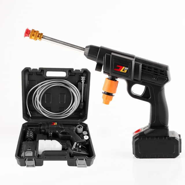 View larger image Add to Compare  Share 48V Portable Electric High Pressure Washer Gun 300W Car Wash Foam Gun 26bar Car Wash Eq