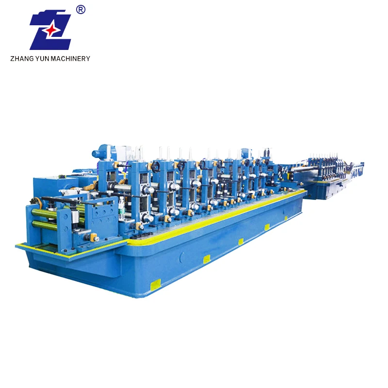 Round Square Rectangular Shaped Welded Pipe Making Machine Welded Pipe Roll Forming Machine