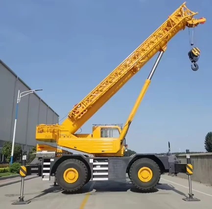 Brand New 50ton Mobile Rough Terrain Crane Heavy Hydraulic Lifting RT50