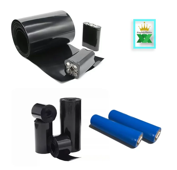 Low-Temperature Shrinkable Blue PVC Heat Shrink Tube for Battery Packs and Jacketing Applications