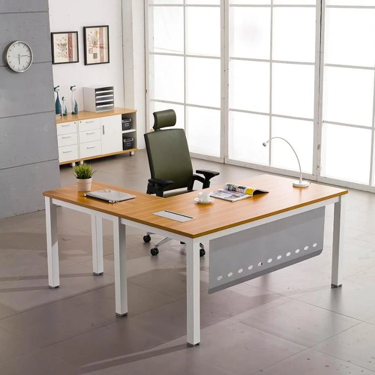 Горячие продажи письменный стол офисный стол конструкции коммерческая мебель в наличии