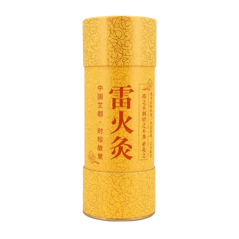 Handheld 6cm Large size Moxibustion Stick Tube Pure Artemisia Herbs Easy Extinguish Moxibustione Device