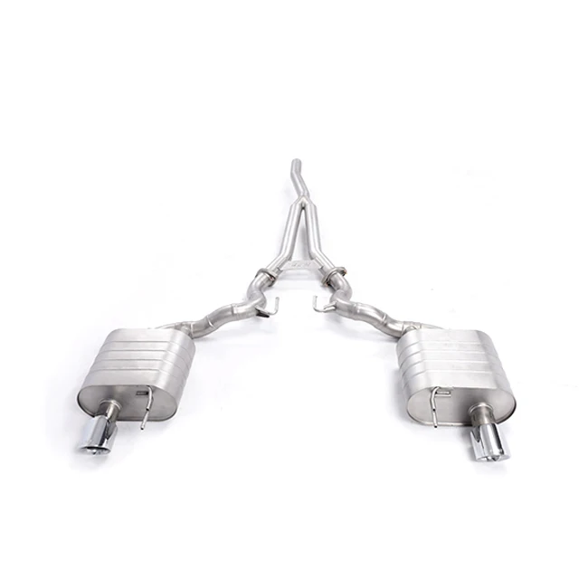 Stainless Steel Exhaust System Catback For Ford Mustang 3.7 5.0t