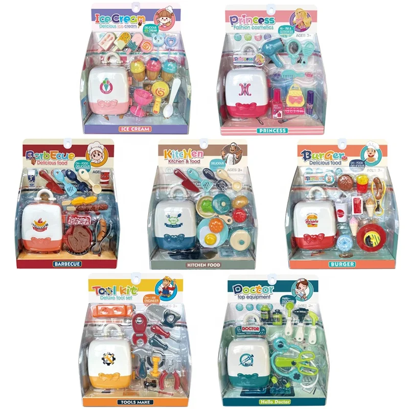 10pcs mini doctor set toy kids hospital pretend play toy preschool educational medical set