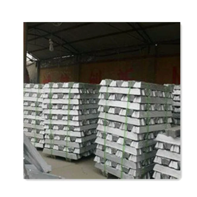 Zinc Metal Ingots Pure Zinc Ingot 99.99% 99.995% Zinc Ingots