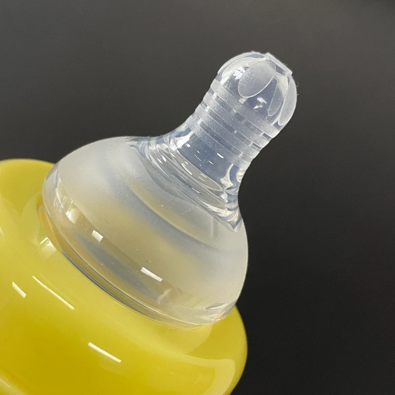 Chinese manufacturers directly sell breast milk real sense wide-neck baby bottle nipple