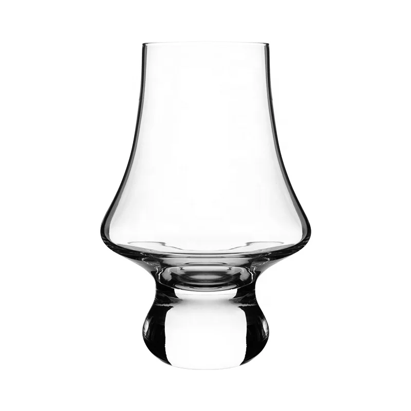 High Quality 190 ML Whiskey Glass Support Customization Unique Style Whiskey Tasting Glass Are Make Of Lead Free Rock Glass