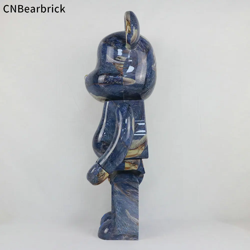 New 1:1 ABS High-end Edition Bearbrick 1000%70CM Medicom TOY Designer Large Figurine Model Toys Home Decoration