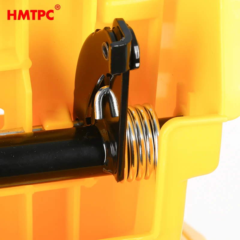 PP 30L 8Gal Wring Out Bucket Simple Cleaning Cart Plastic Double Pail Mop Wringing Storage Bucket Convenient Drain Water Barrels