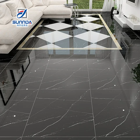 Dark Color Factory High Quality Cheap Price New design No MOQ Free Sample Glazed Porcelain Indoor Living Room