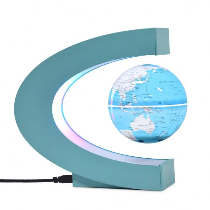 Wholesale Mini Plastic Decor Decorative Mova Rotating World Globe Earth Magnetic Levitating Floating Globe Terrestre