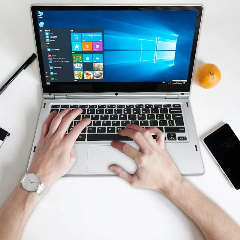 Small Size Computer Laptop 13.3 Inch Touch Screen Win 11 Laptop Computer Netbooks For Students