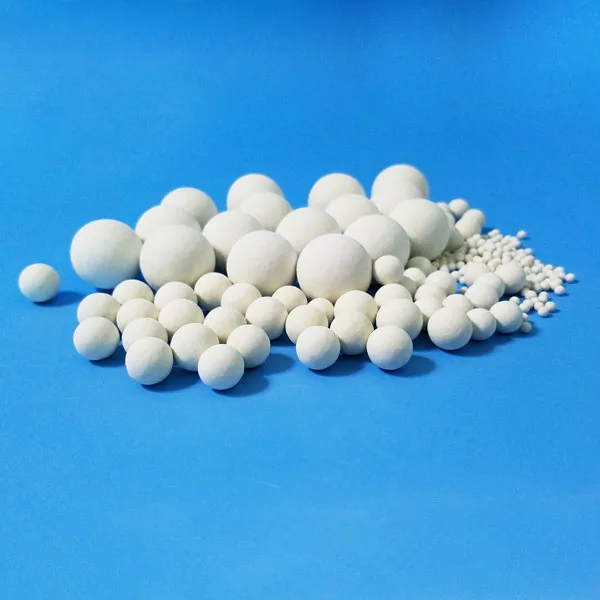 High Purity 99 Aluminium oxid Ball Alumina Ceramic Balls For Catalyst Support Media