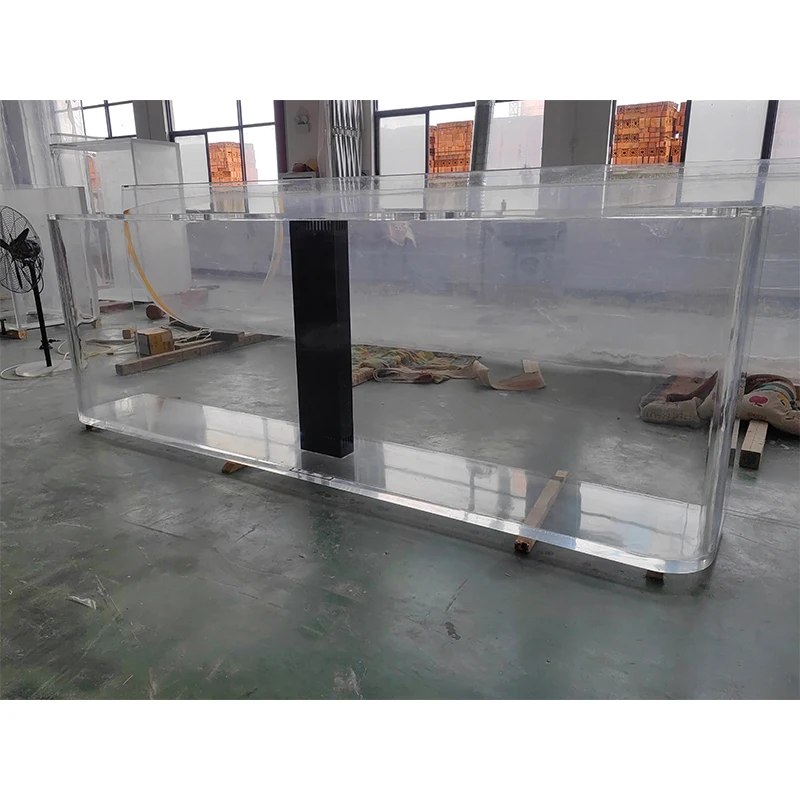 Wholesalers wholesale 1000 gallons irregular square aquarium acrylic betta fish tank