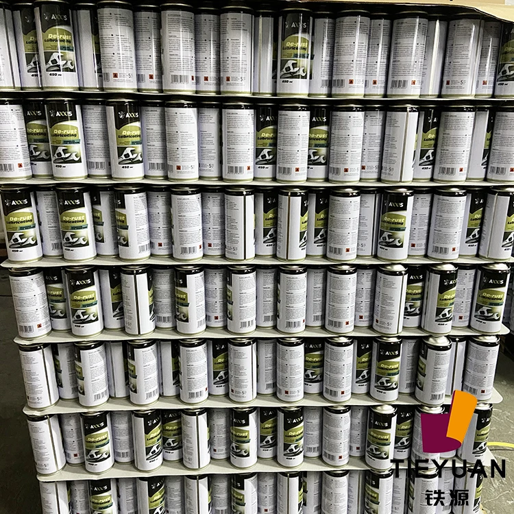 Refrigerant Hydrocarbon gas empty tinplate aerosol can metal aluminum bottle with Chinese Manufacturer