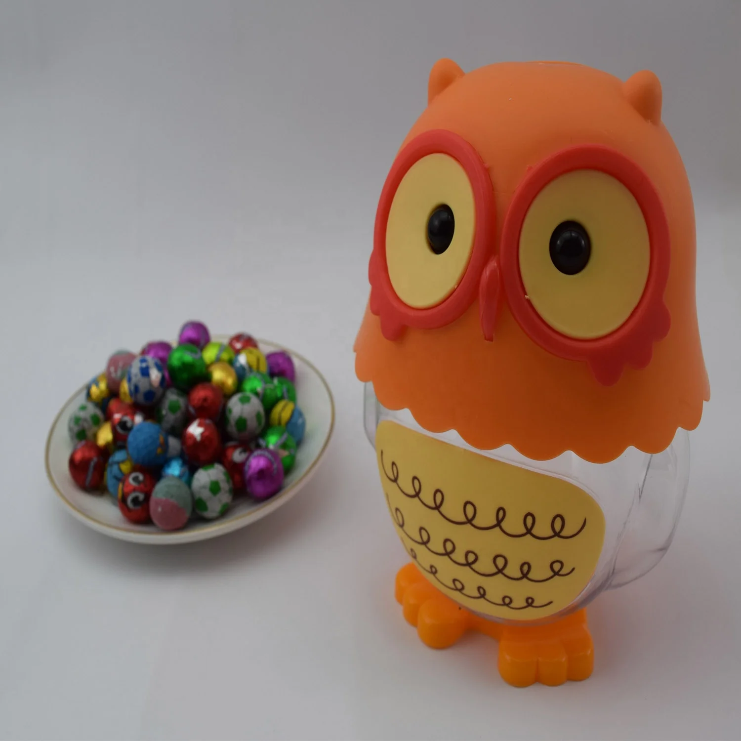 Candy toys  Owl bottle  hot sales  Owl shape Candy bottle  hot sales