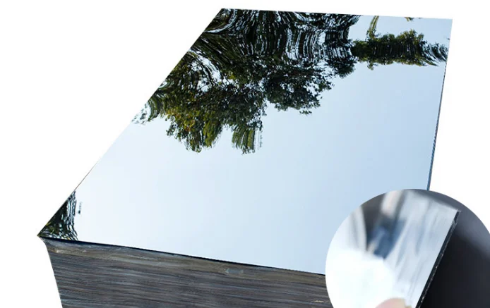 Wholesale 7mm - 13mm thickness wedding aisle decorative mirror shining rug sheet