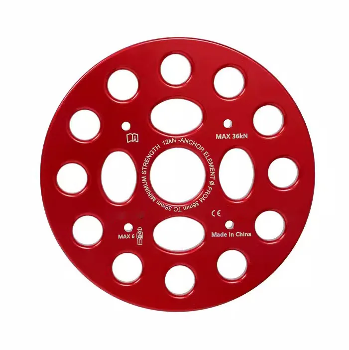 Wholesale Porous Rigging Plate Multi Sizes Holes Connector Aluminum Climbing Rigging Equipment