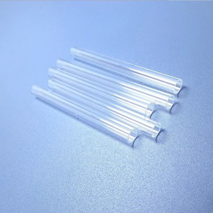 2 Inch PVC Round Tube with End Cap for Food Storage PMMA Acrylic Pipe for Promotion Gift