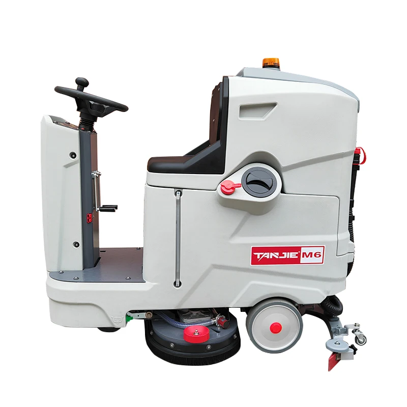 High power electric Battery Operated Drier Concrete Marble Floor Scrubber Floor Cleaning Scrubbing Machine Scrubber Dryer