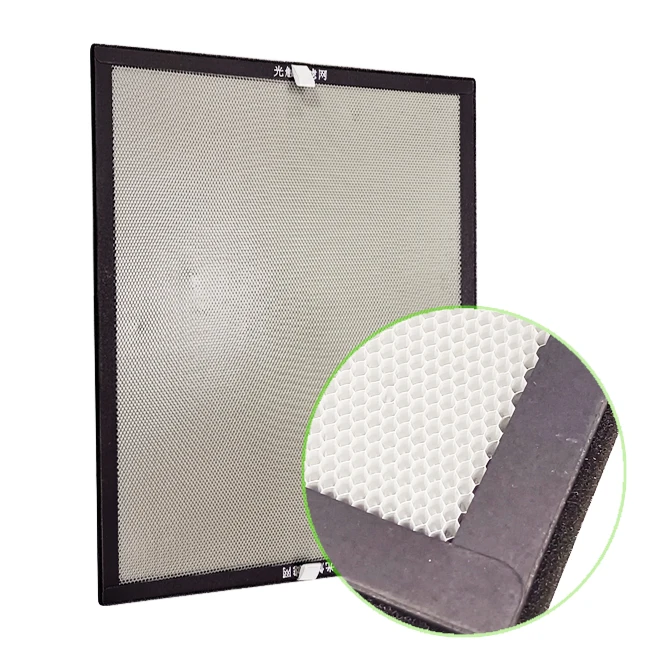 Customized paperboard frame photocatalyst filter and PU sealing edge air filter