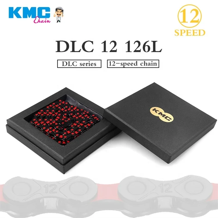 KMC Chain DLC 12 Speed Titanium Carbon Chains MTB Mountain Road Bike Bicycle Chains fit for Shimano Sram