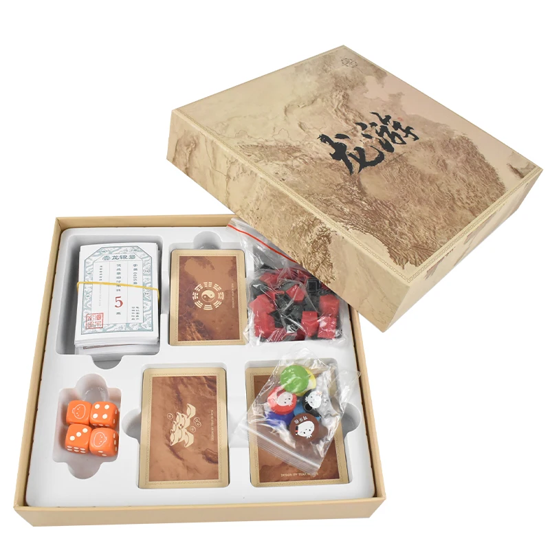 Wholesale Custom Adult Kids Board Games Monopoli Paper Board Game Manufacturer