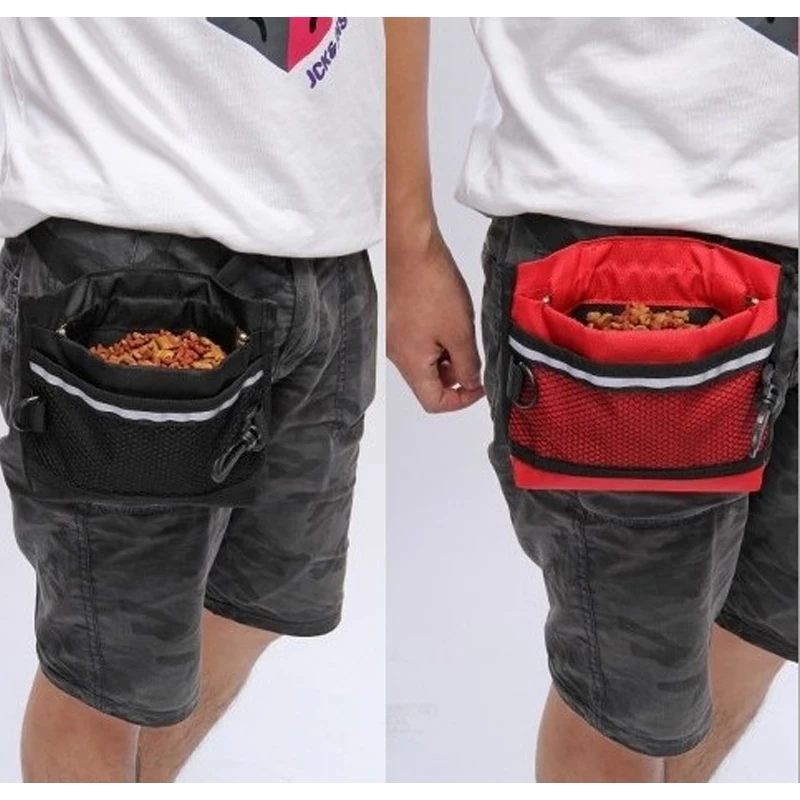 private label pet supplies  waterproof line dog training snack bag pet training dog treat pouch training treat bag