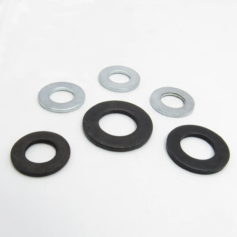 Carbon Steel Black Oxide Flat Washer SUS31608 Material Natural Color Washer