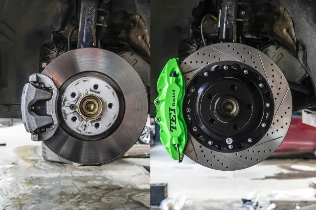  Тормозной суппорт 6 поршень E-BRAKE 4 поршней кованных большой тормозной комплект 378/355 мм с дисковый тормоз ротора для BMW X6 G06 X7 G07