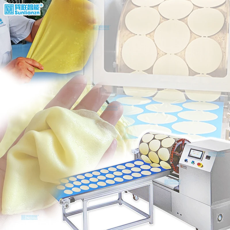 Factory Supply Commercial Electric Automatic Round Thin Tortilla Maker Machine