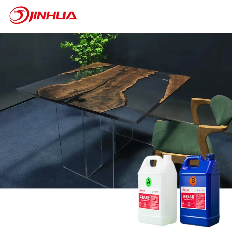 China Wholesale Crystal Clear Liquid Epoxy Resin Hardener Furniture