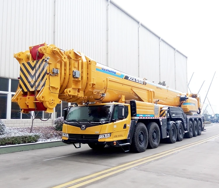 XCMG Official XCA550 all terrain crane 550 ton mobile crane price for sale