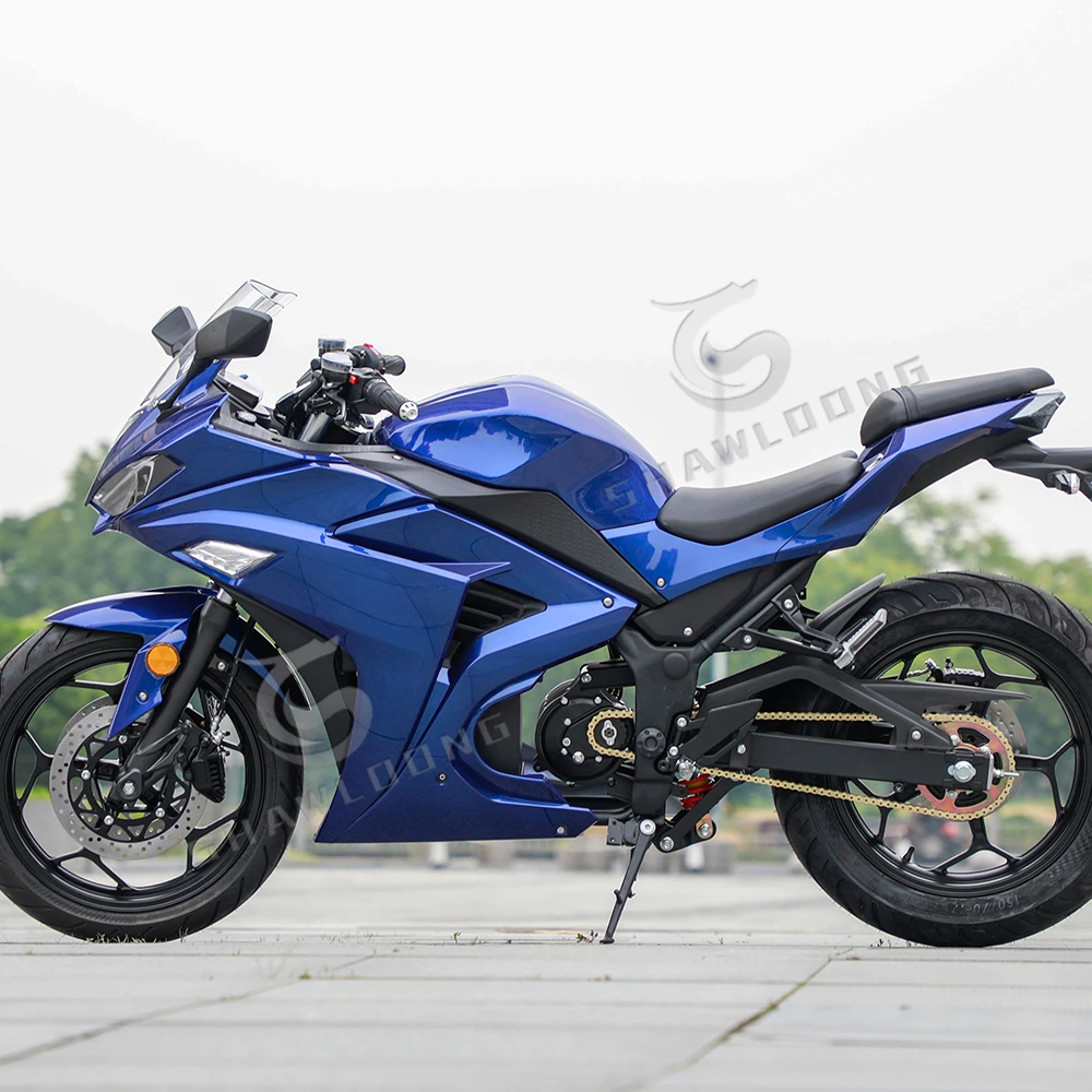 Chinese New Electric Racing Motorcycle CE certification electric motorbike for Adults 8000w with lithium battery