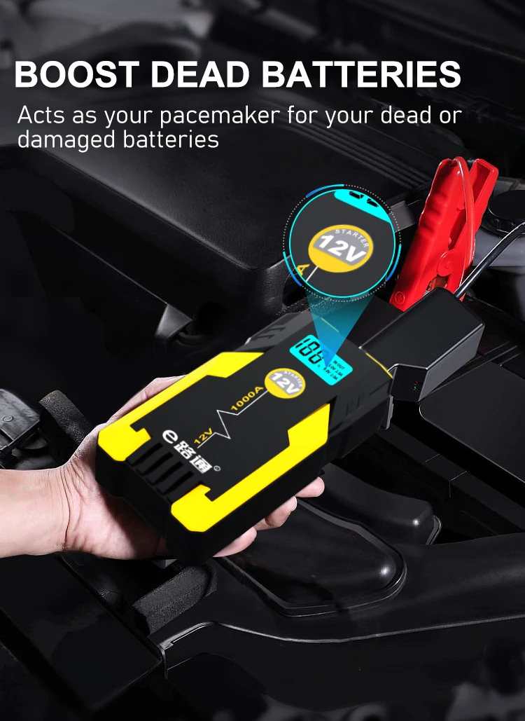 Other Vehicle Tools High Quality Roadside Car Emergency Kit with Safety Vests Car Jump Starter