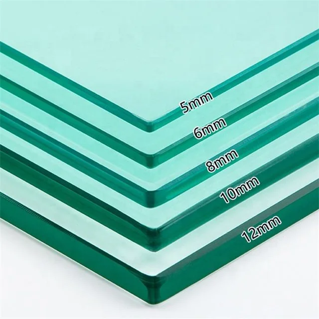 Semi-Frameless Tempered Glass and Aluminium Alloy Garden Fence Panels for Swimming Pool Fencing