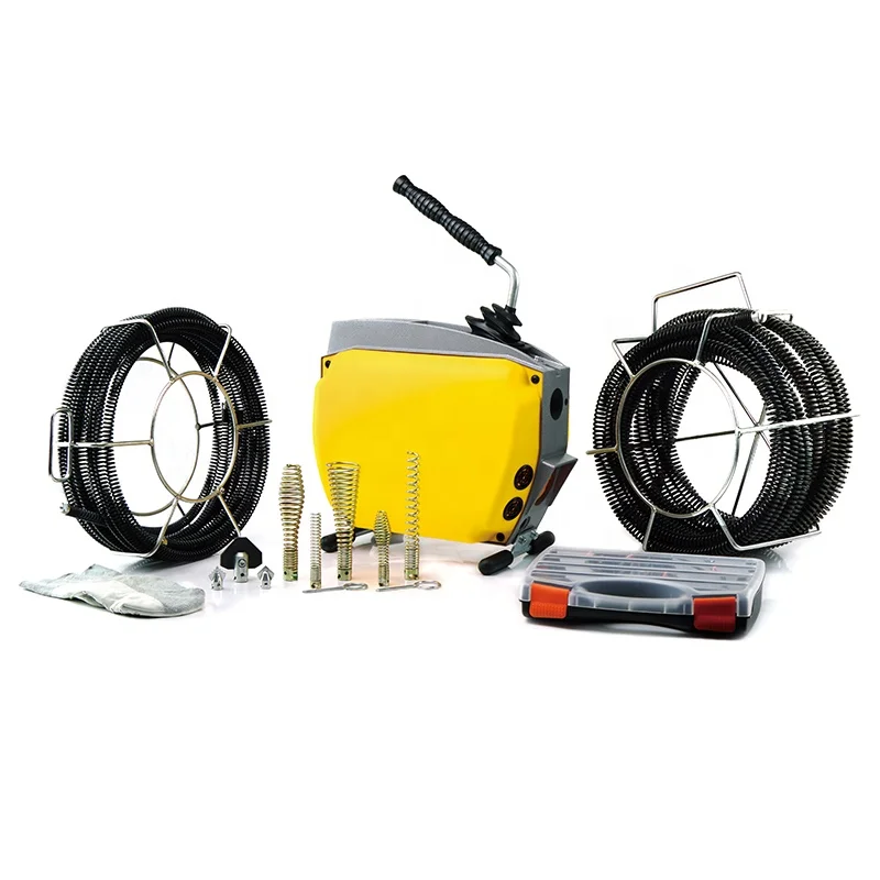 HongLi Manufacturer Drain Cleaning Machine 750W 620RPM Pipe Cleaner