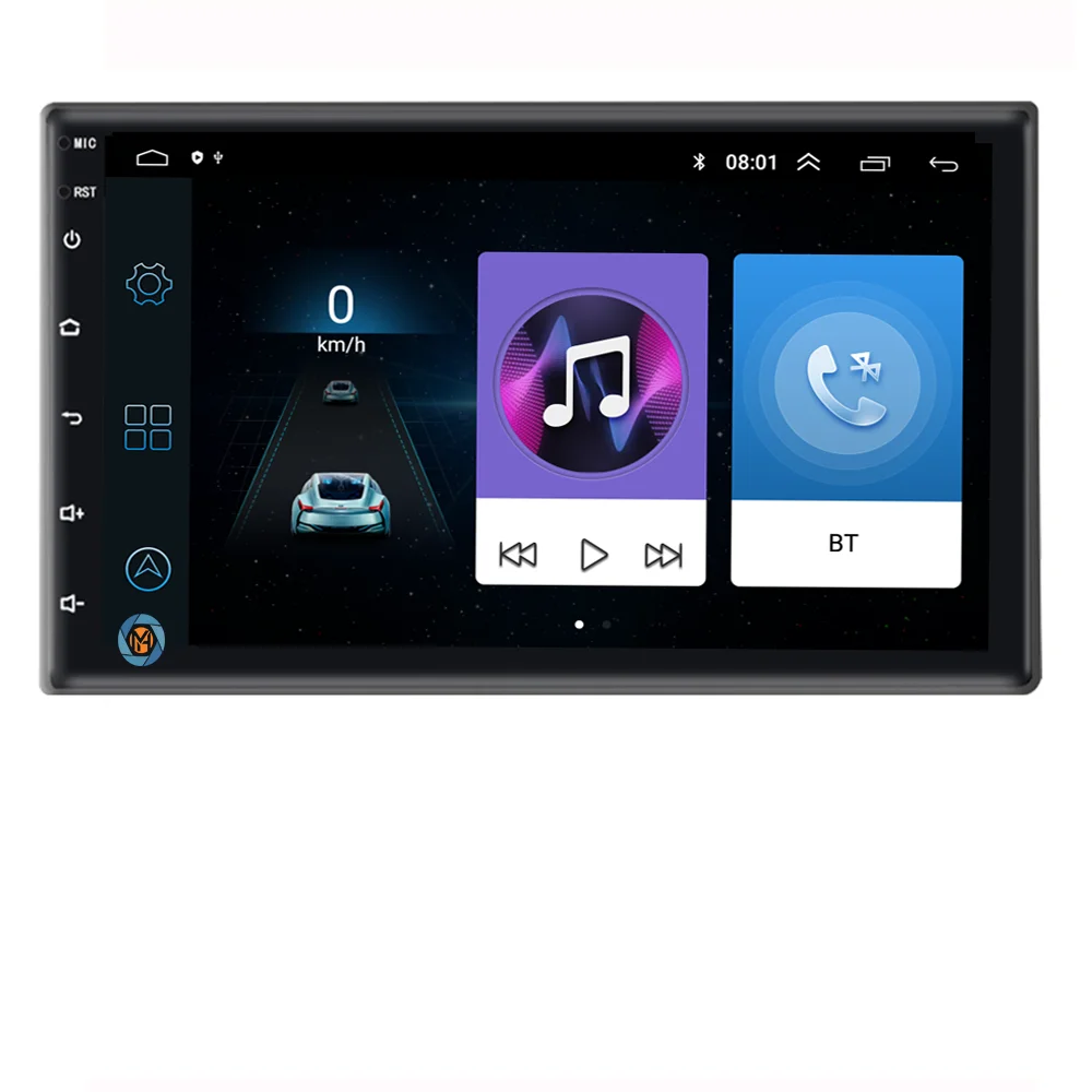 2 + 32G Универсальный Автомобильный Радио 7 дюймовый DVD плеер GPS 2din автомобильный стерео Авто сенсорный экран головное устройство с камерой автомобильное MP5