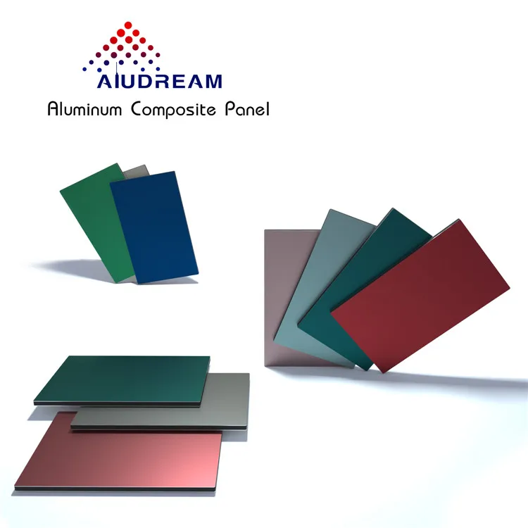 3mm 4MM Alucobond ACP ACM Wall Cladding Gold Mirror Faced Aluminum Composite Panels