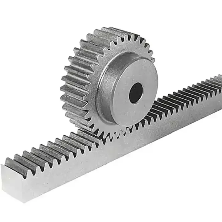 High Precision Top Quality Industrial Oem Custom Square Steel Helical Rack Pinion Gear For Cnc Machines