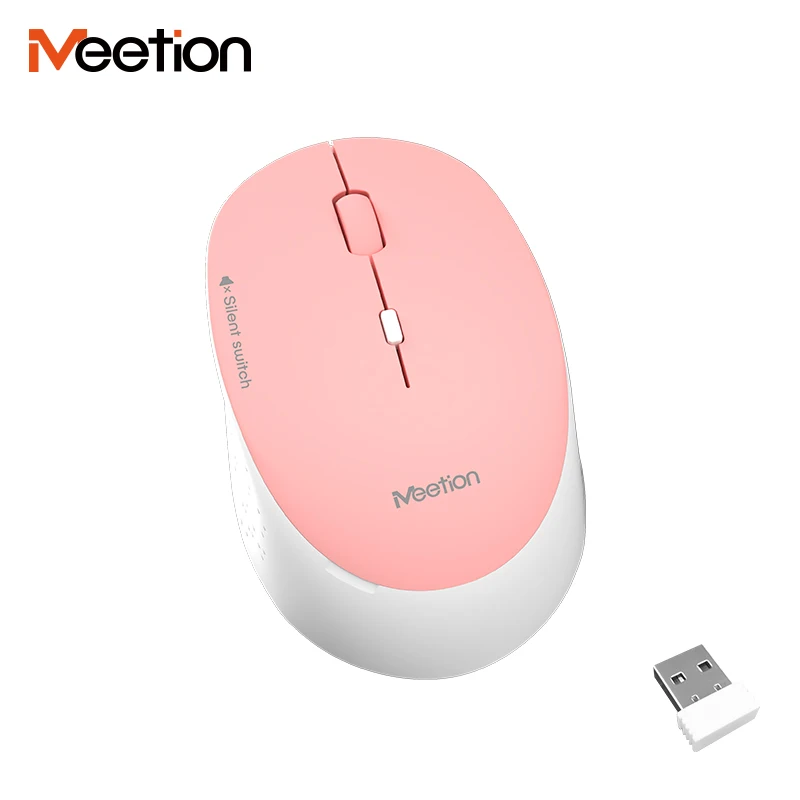 Original Meetion MT-R570 Wireless Mouse Convenient Portable Mini Mouse Replaceable Battery Wireless Mouse