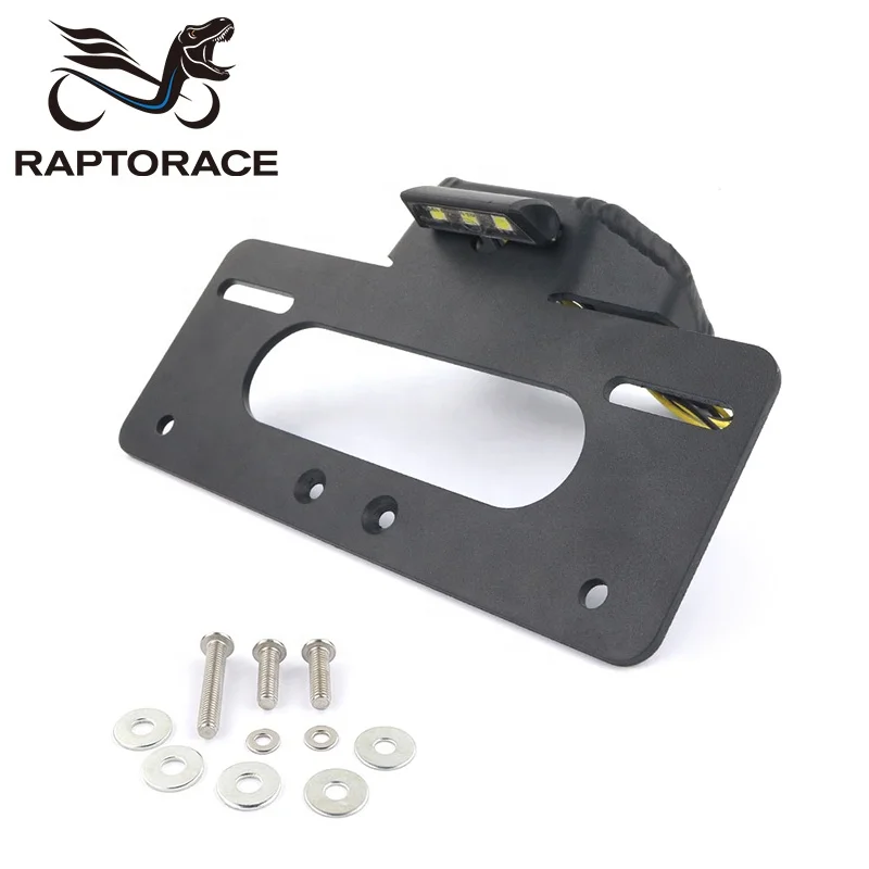 Raptorace fit for Polaris Slingshot Base SL SLLE  aftermarket aluminum number license plate holder fender eliminator tail tidy