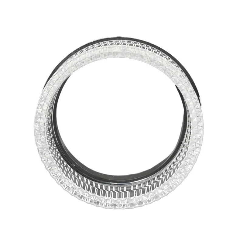 IDISON 5D-30O LED Angel eyes car accessories universal projector lens mask 12v 2.5 3' Round rgb Mobile APP Control Shroud cover