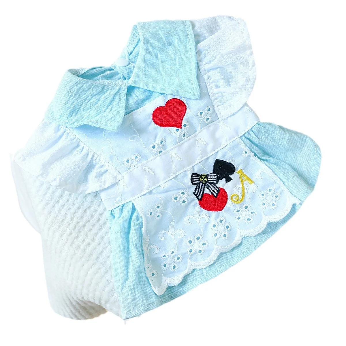 Factory Direct Sales Lace Design Pet Clothes Tutu Sweet Petty Skirt Dog Dress Shirt Pet Clothes for Dogs and Cats