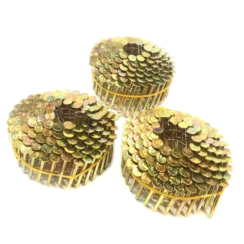 Высокое качество оцинкованный гладкий хвостовик 1 1/4 дюймов рулонный кровельный гвоздь с алмазной точкой