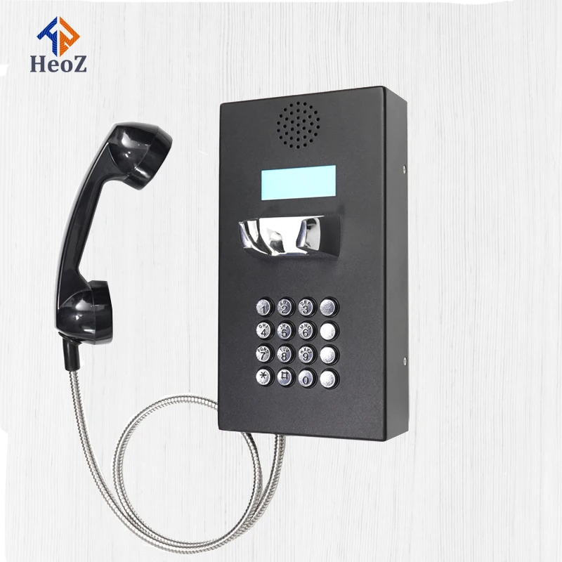 Competitive Price Industrial Jail Public Telephone Manufacturers Vandal Proof Inmate Phones With LCD Display