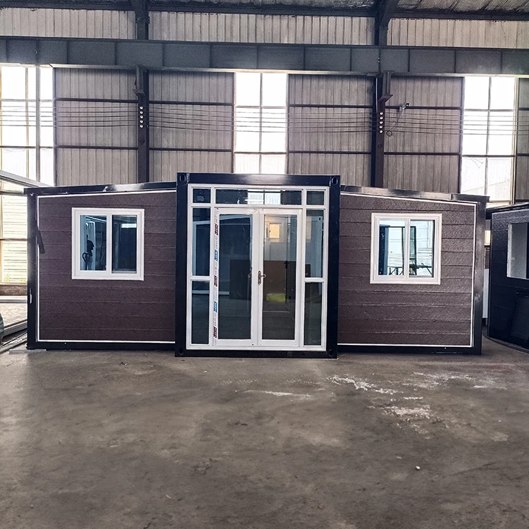 Prefab Steel Ice Cream Shop Casas Prefabricadas Madera 60m Tiny House Sale Office 20 Foot Shipping Container With Garage